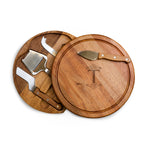 Monogram - Acacia Circo Cheese Cutting Board & Tools Set