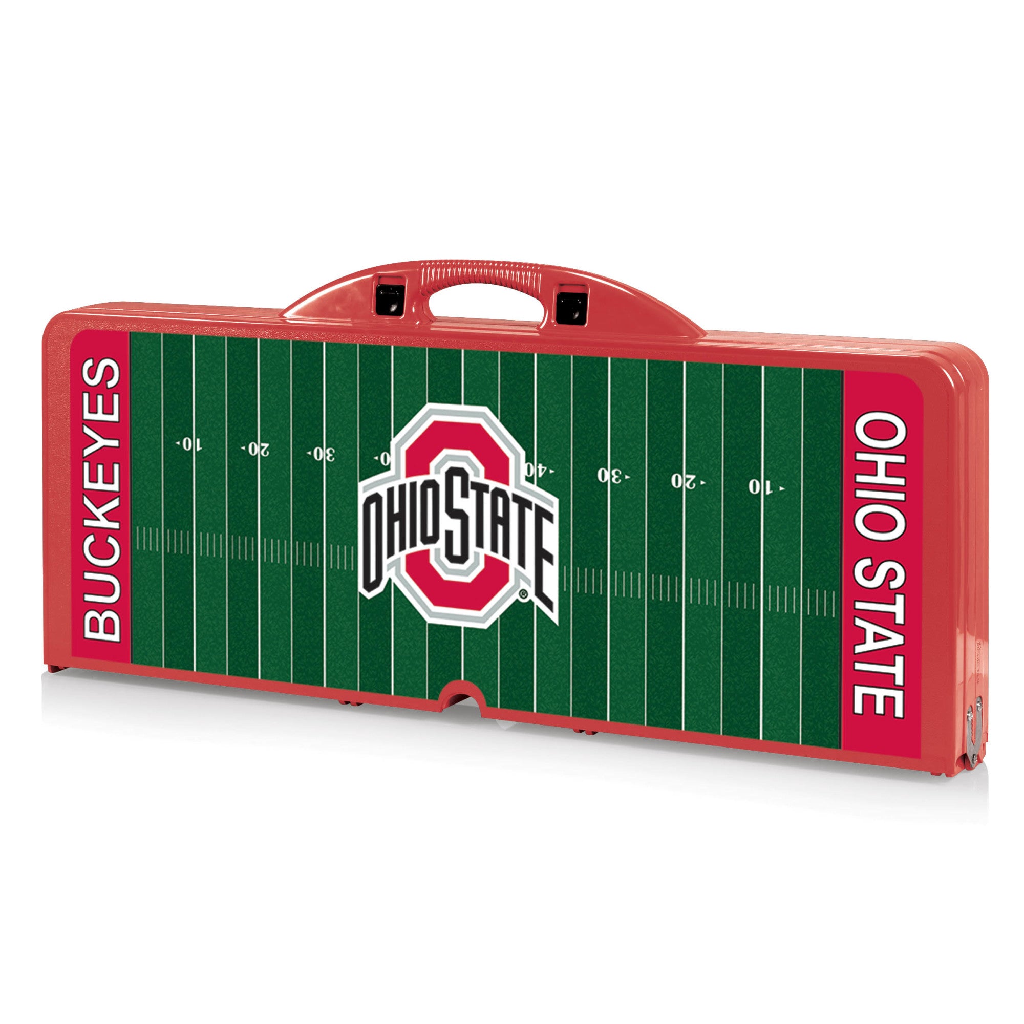 Ohio State Buckeyes - Picnic Table Portable Folding Table with Seats