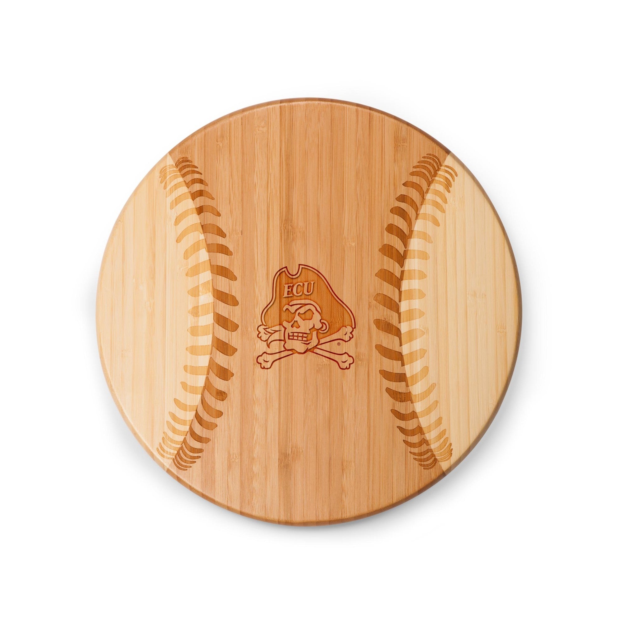 East Carolina Pirates - Home Run! Baseball Cutting Board & Serving Tray