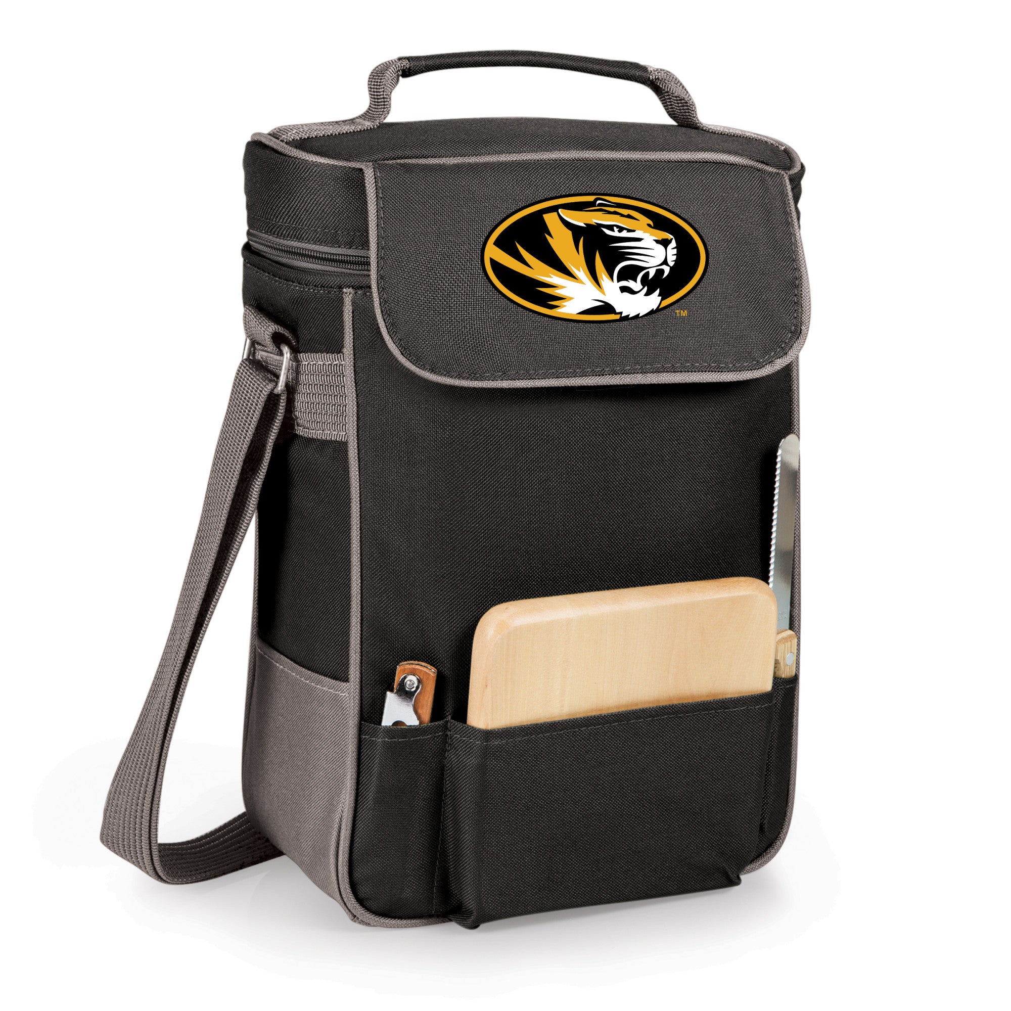 Mizzou Tigers - Duet Wine & Cheese Tote