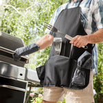 Mizzou Tigers - BBQ Apron Tote Pro Grill Set