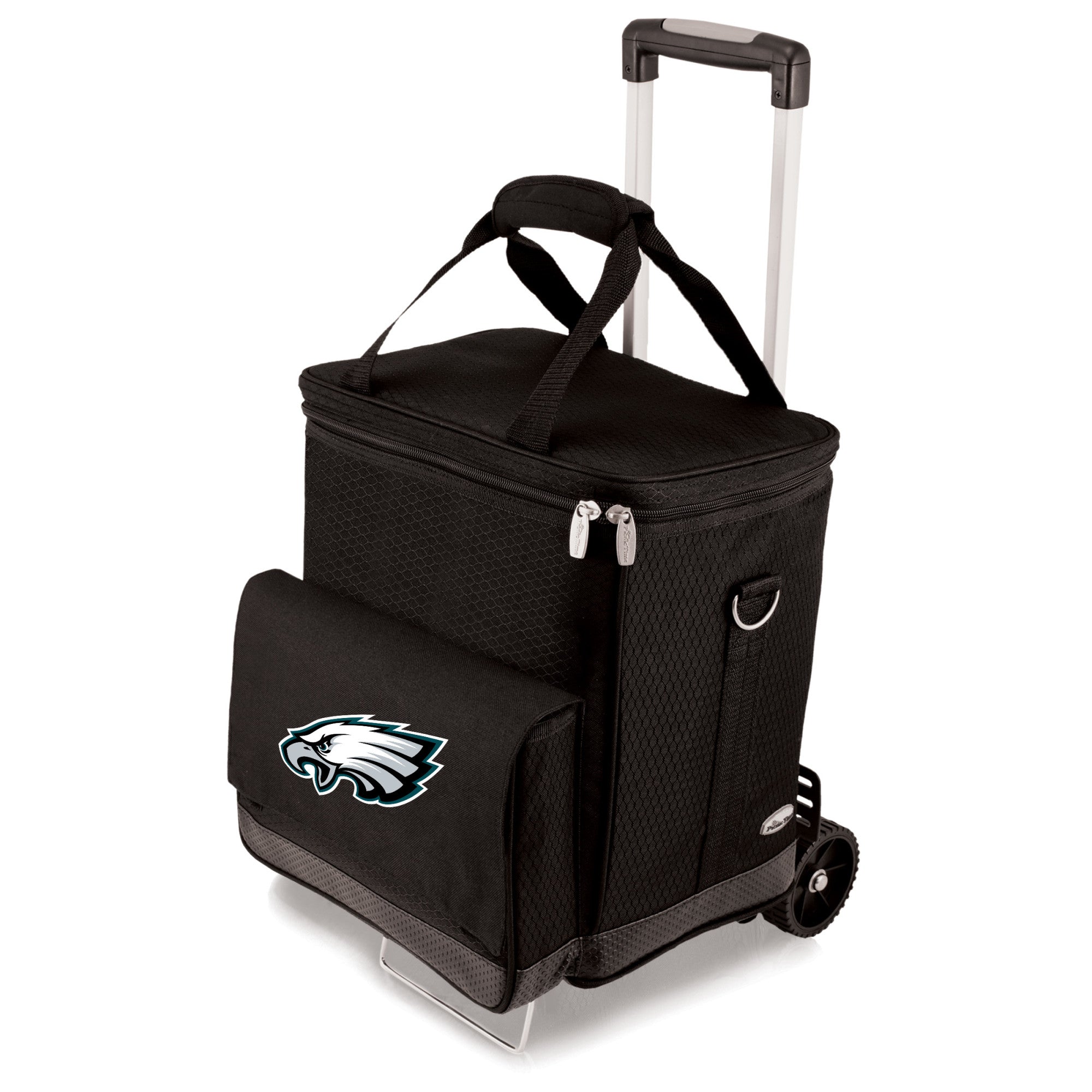 Philadelphia Eagles - Cellar 6-Bottle Wine Carrier & Cooler Tote with Trolley