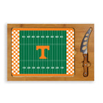 Tennessee Volunteers - Icon Glass Top Cutting Board & Knife Set