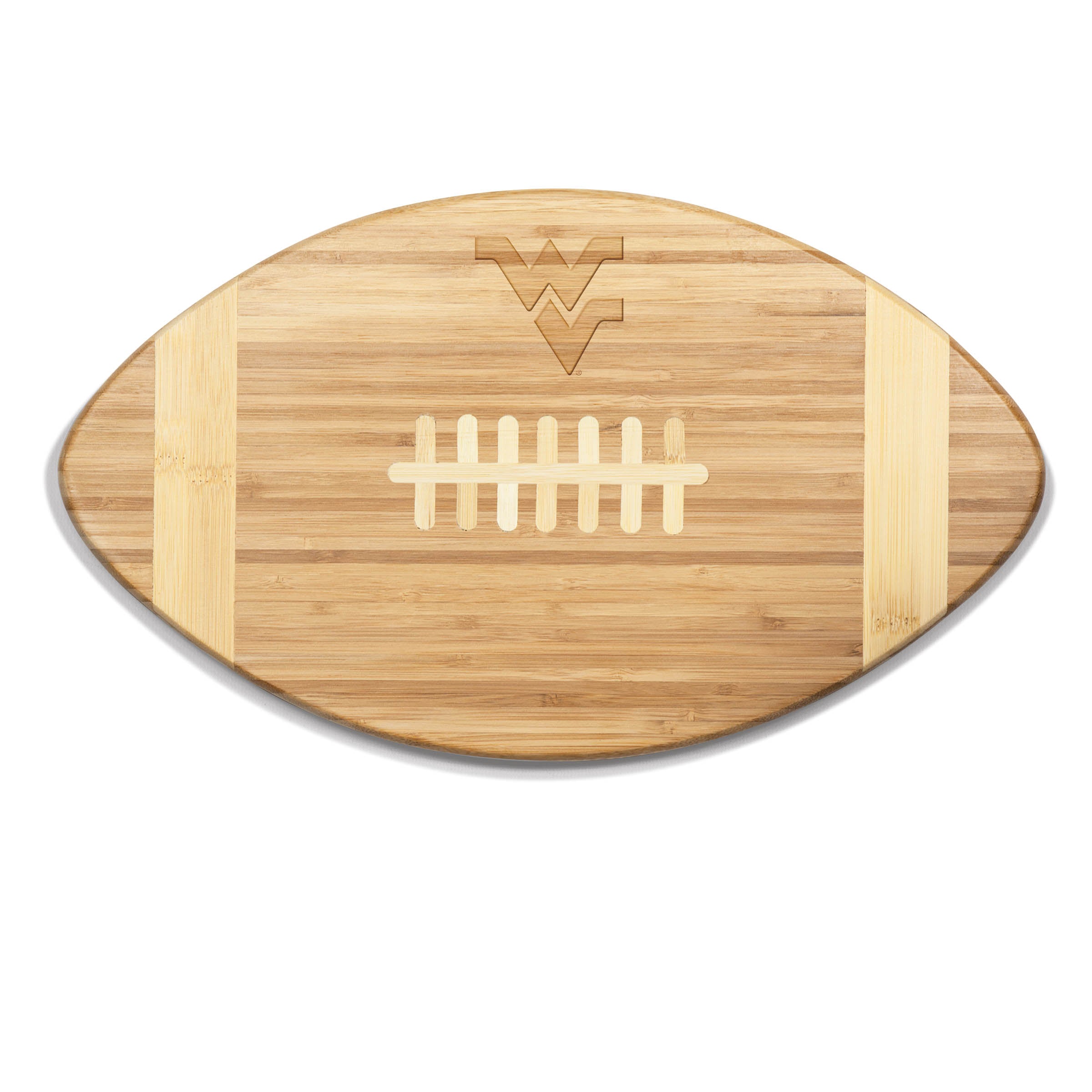 West Virginia Mountaineers - Touchdown! Football Cutting Board & Serving Tray