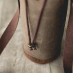 Waxed Canvas Wine Tote