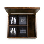 Atlanta Falcons - Whiskey Box Gift Set