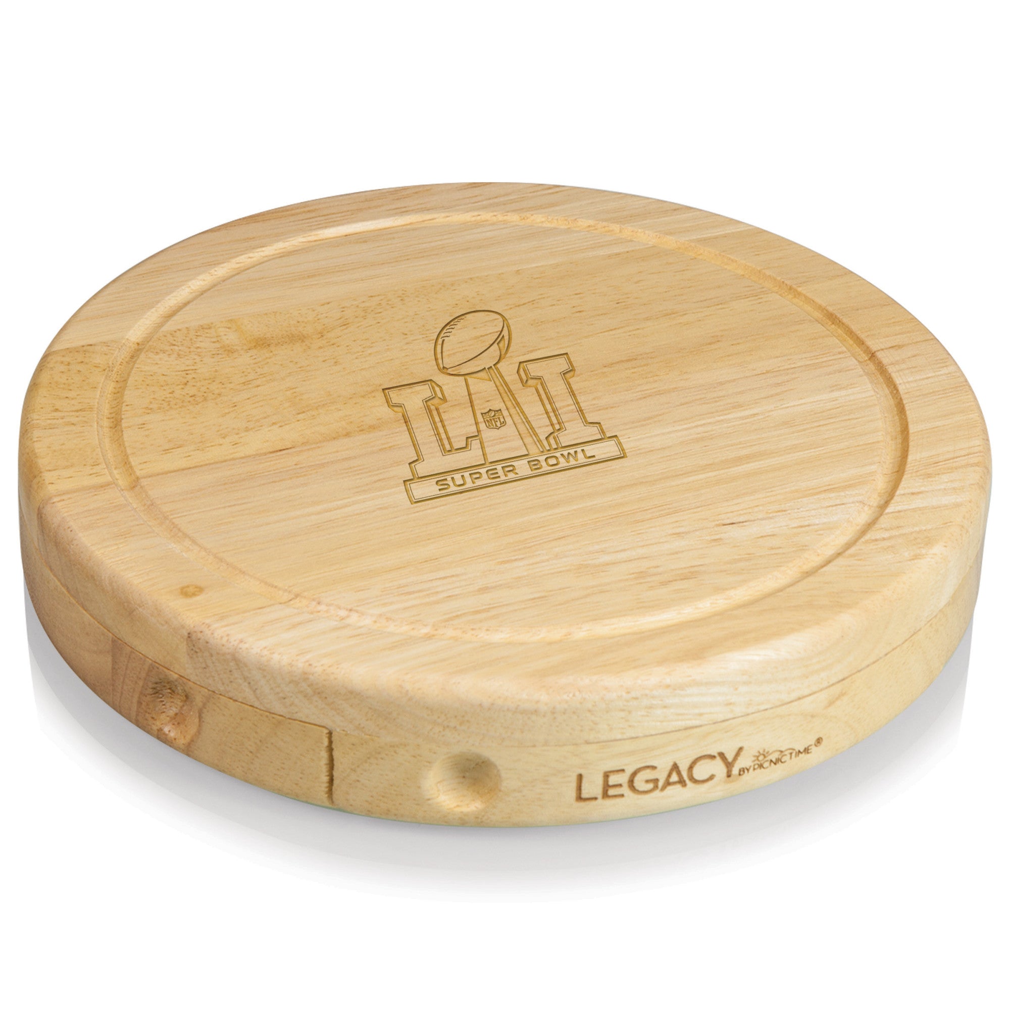 Super Bowl 51 - Brie Cheese Cutting Board & Tools Set