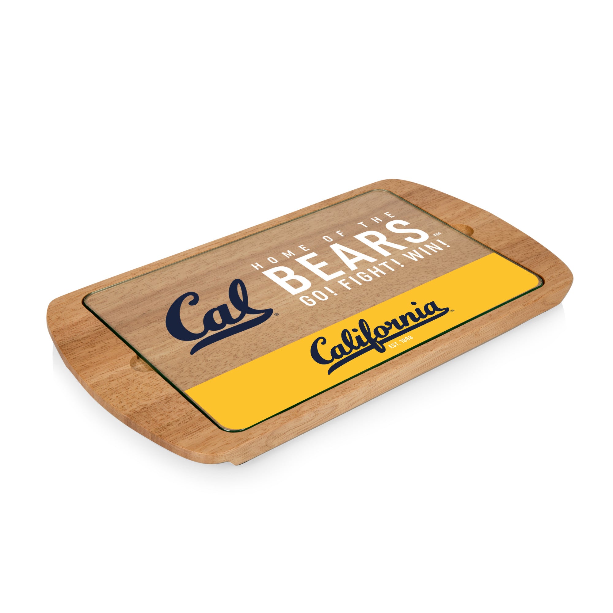 Cal Bears - Billboard Glass Top Serving Tray