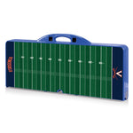 Virginia Cavaliers Football Field - Picnic Table Portable Folding Table with Seats