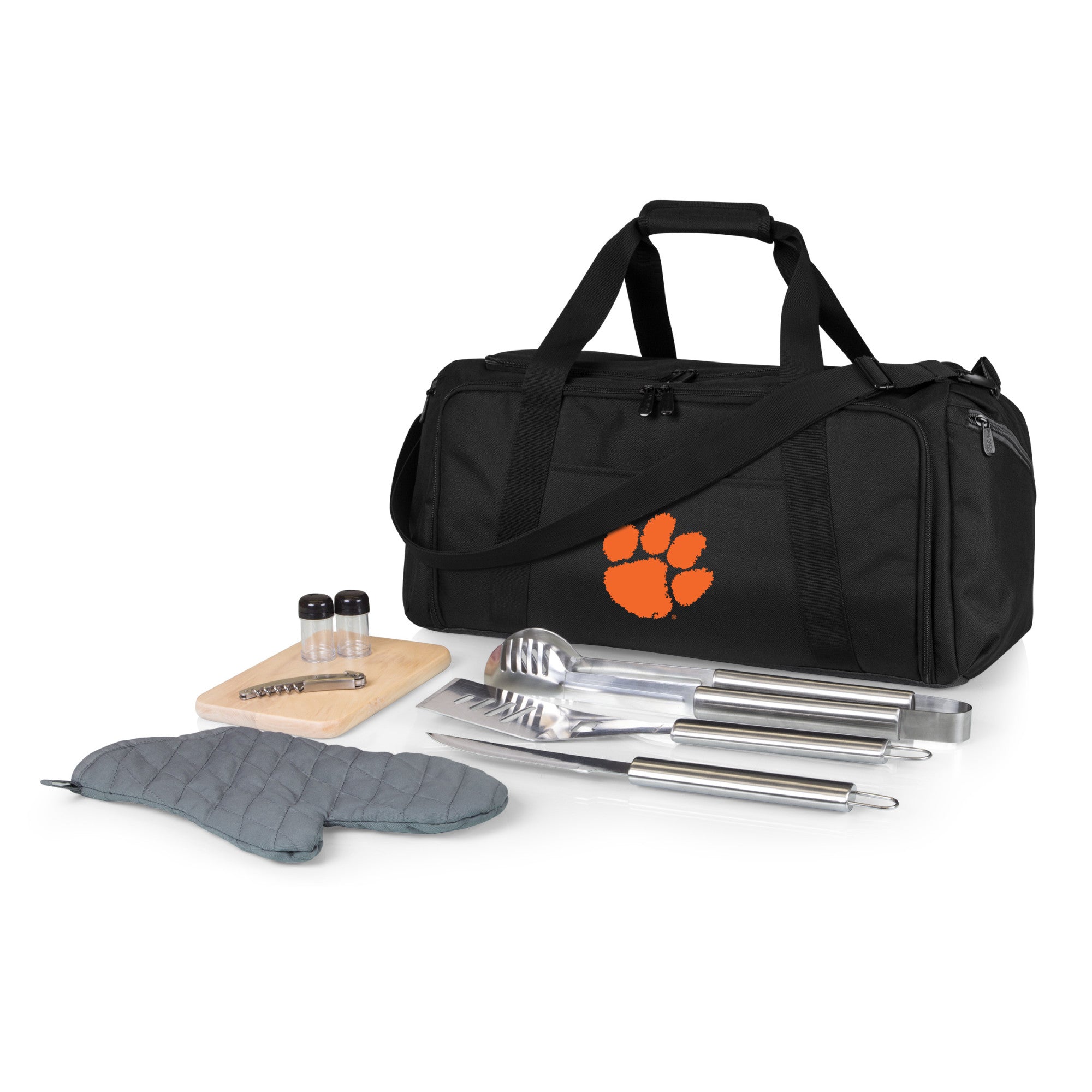 Clemson Tigers - BBQ Kit Grill Set & Cooler