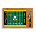 App State Mountaineers - Icon Glass Top Cutting Board & Knife Set