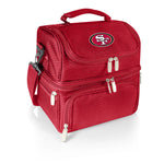 San Francisco 49ers - Pranzo Lunch Bag Cooler with Utensils