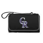 Colorado Rockies - Blanket Tote Outdoor Picnic Blanket