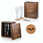 THE BATMAN Wayne Monogram Beverage Glass Gift Set