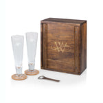 THE BATMAN Wayne Monogram Beverage Glass Gift Set