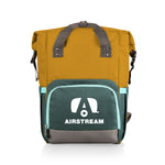 On The Go Roll-Top Backpack Cooler - Airstream