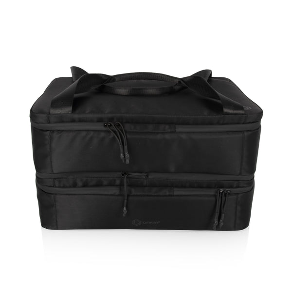 Double Decker Casserole Tote , (Black)