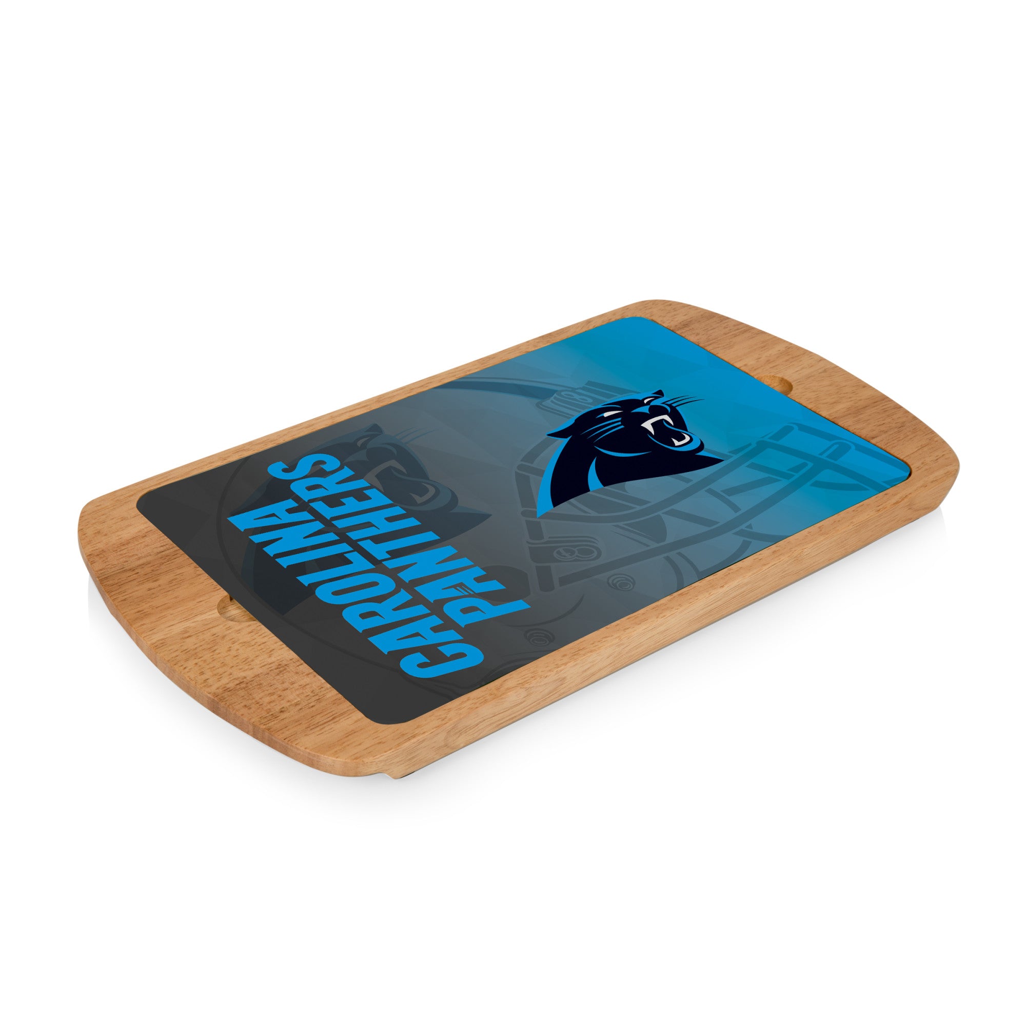 Carolina Panthers - Billboard Glass Top Serving Tray