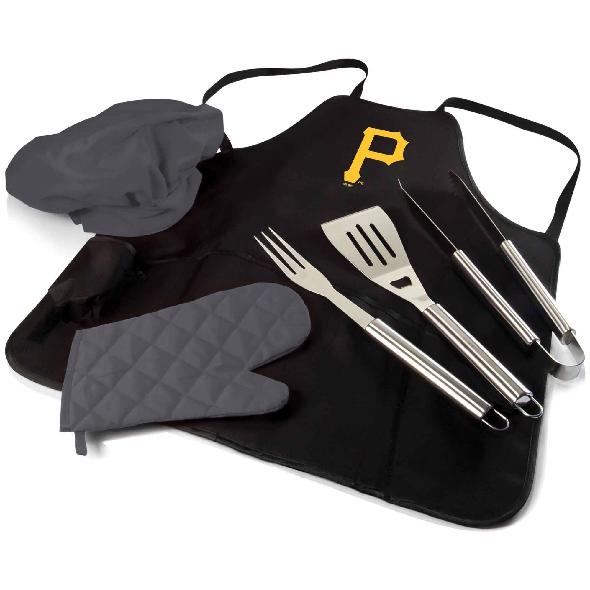 Pittsburgh Pirates - BBQ Apron Tote Pro Grill Set