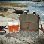 Insulated Double Growler Tote with 64 oz. Glass Growlers