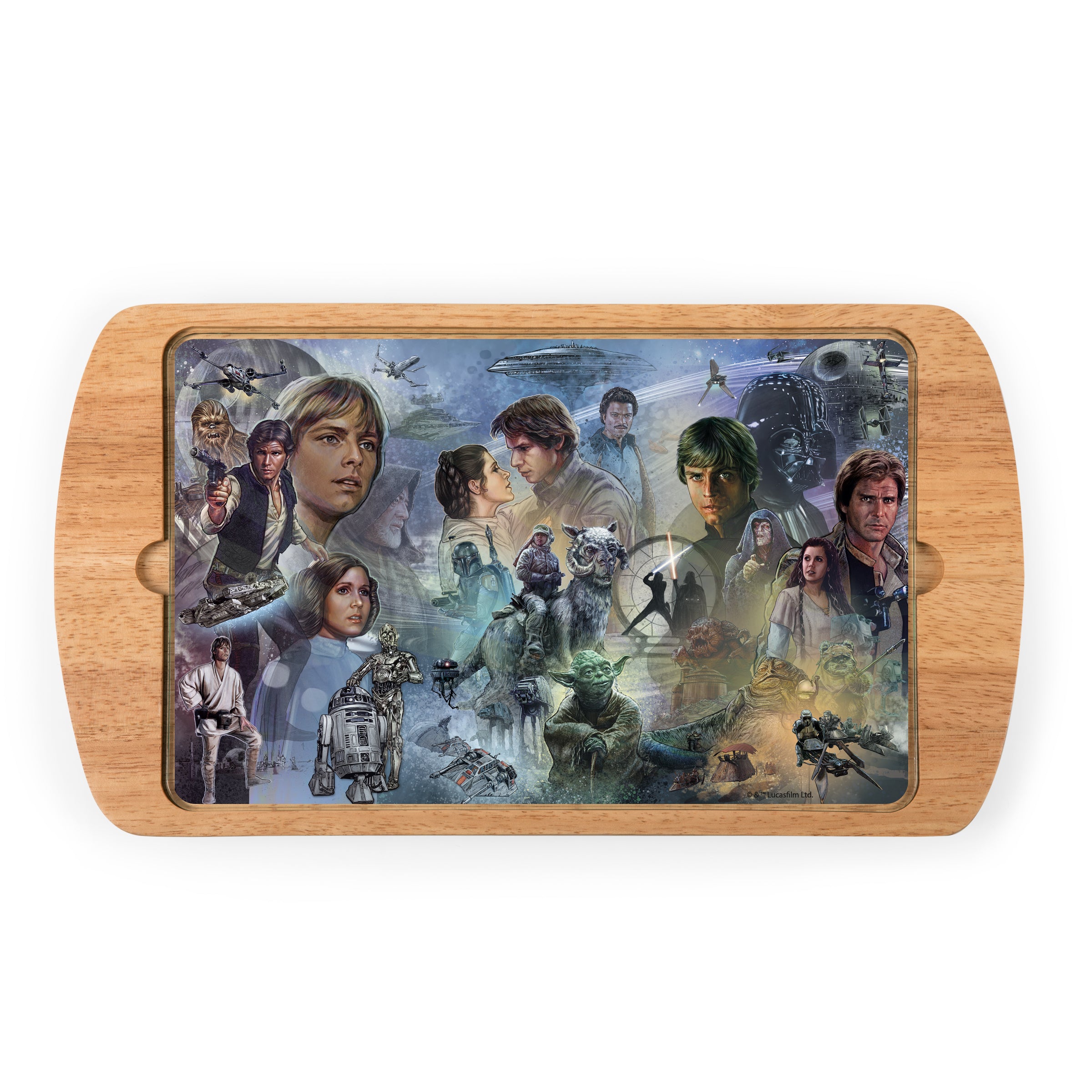 Star Wars - Billboard Glass Top Serving Tray