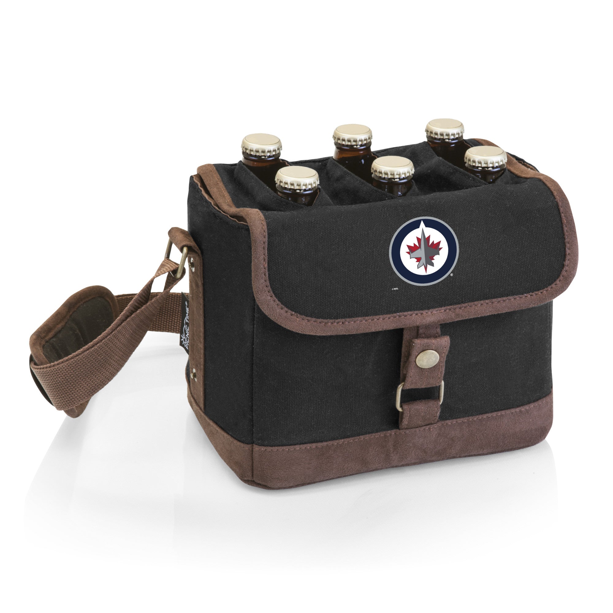 Winnipeg Jets - Beer Caddy Cooler Tote with Opener