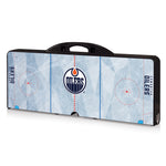 Edmonton Oilers - Picnic Table Portable Folding Table with Seats