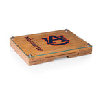 Auburn Tigers - Concerto Glass Top Cheese Cutting Board & Tools Set