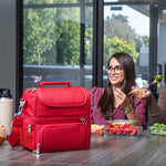 Stanford Cardinal - Pranzo Lunch Bag Cooler with Utensils