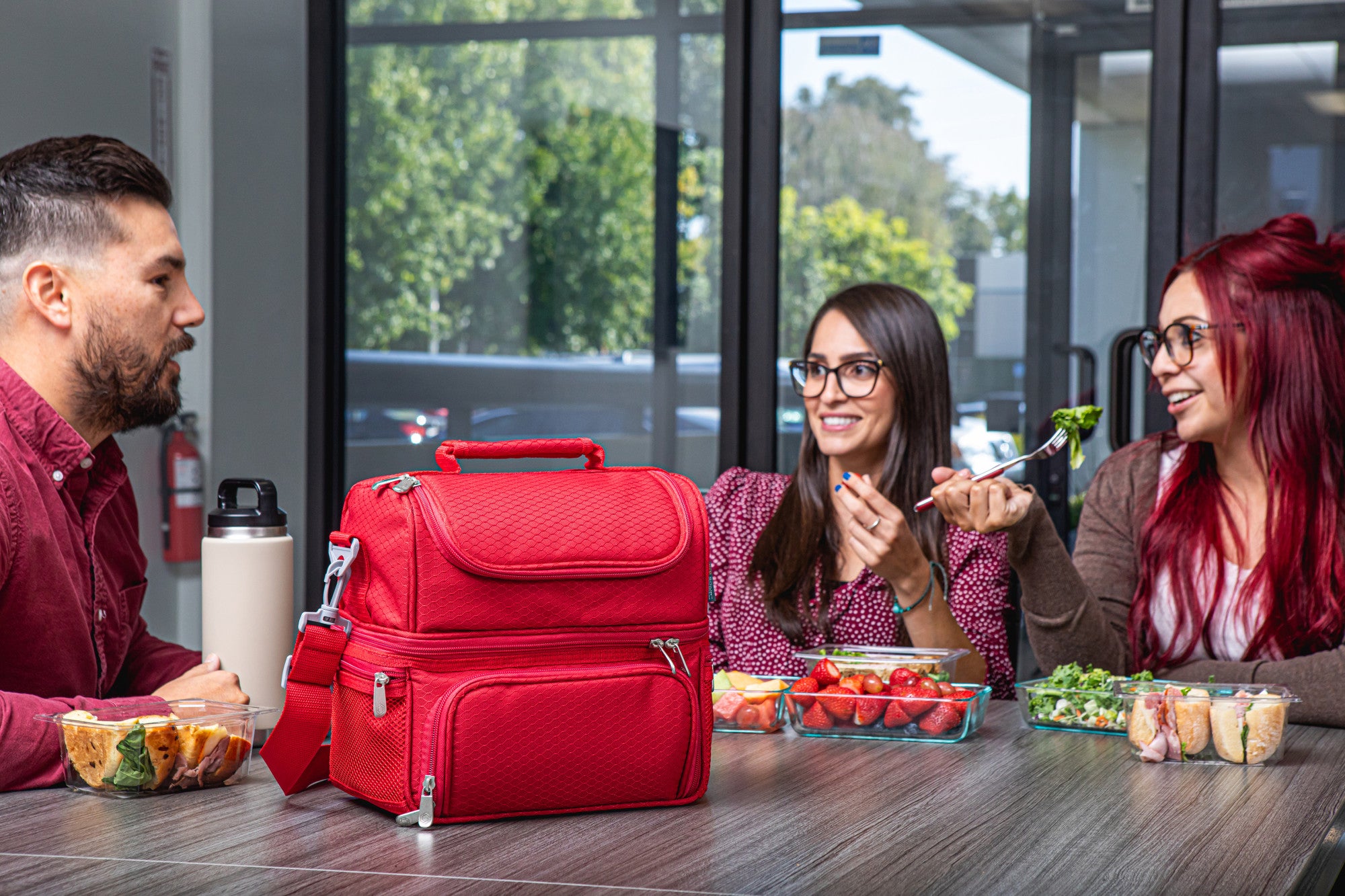 Texas Tech Red Raiders - Pranzo Lunch Bag Cooler with Utensils