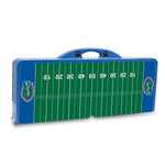 Florida Gators Football Field - Picnic Table Portable Folding Table with Seats