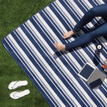 XL Blanket Tote Blue - Airstream
