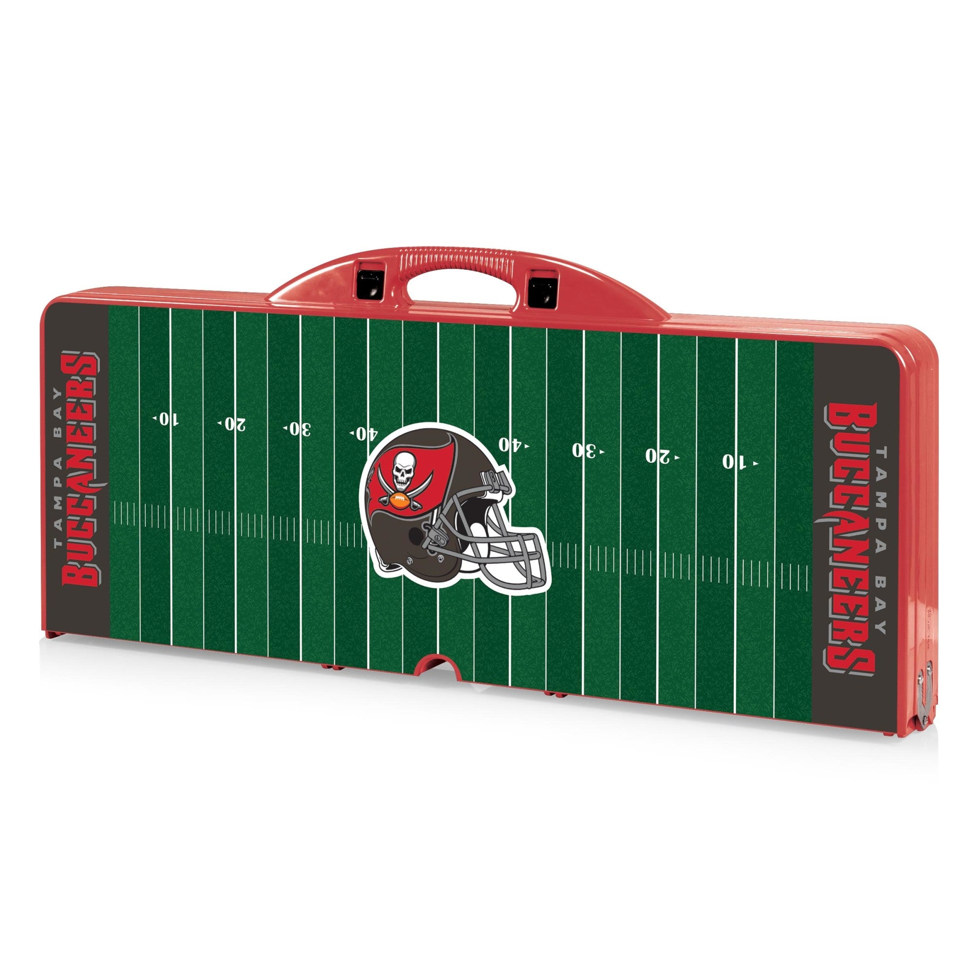 Tampa Bay Buccaneers - Picnic Table Portable Folding Table with Seats