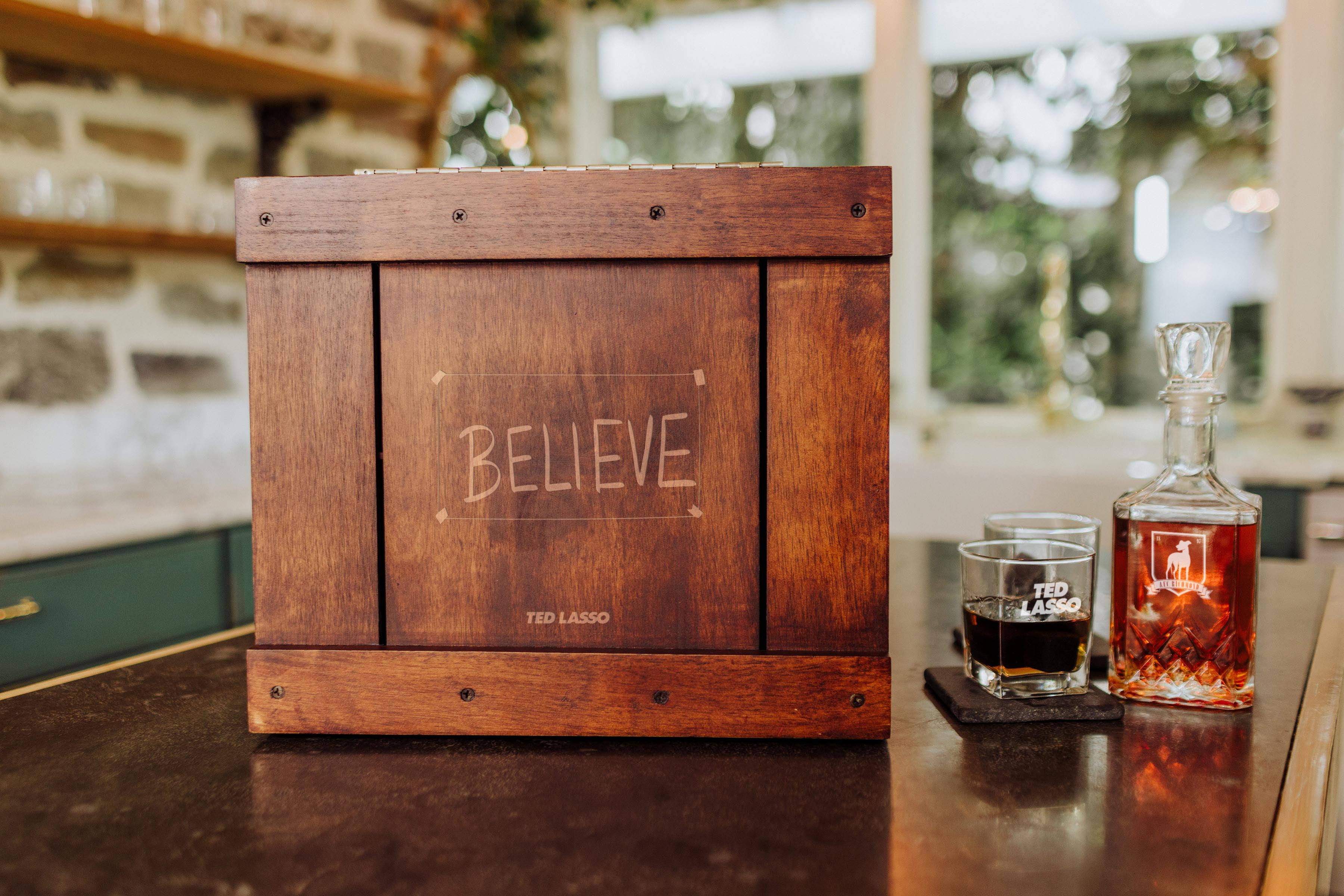 Exclusive Ted Lasso - Whiskey Box with Decanter Gift Set