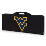 West Virginia Mountaineers - Picnic Table Portable Folding Table with Seats