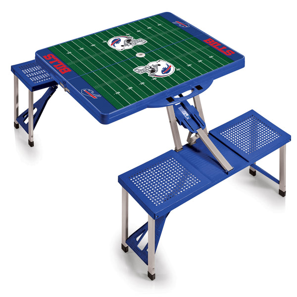 Buffalo Bills - Picnic Table Portable Folding Table with Seats