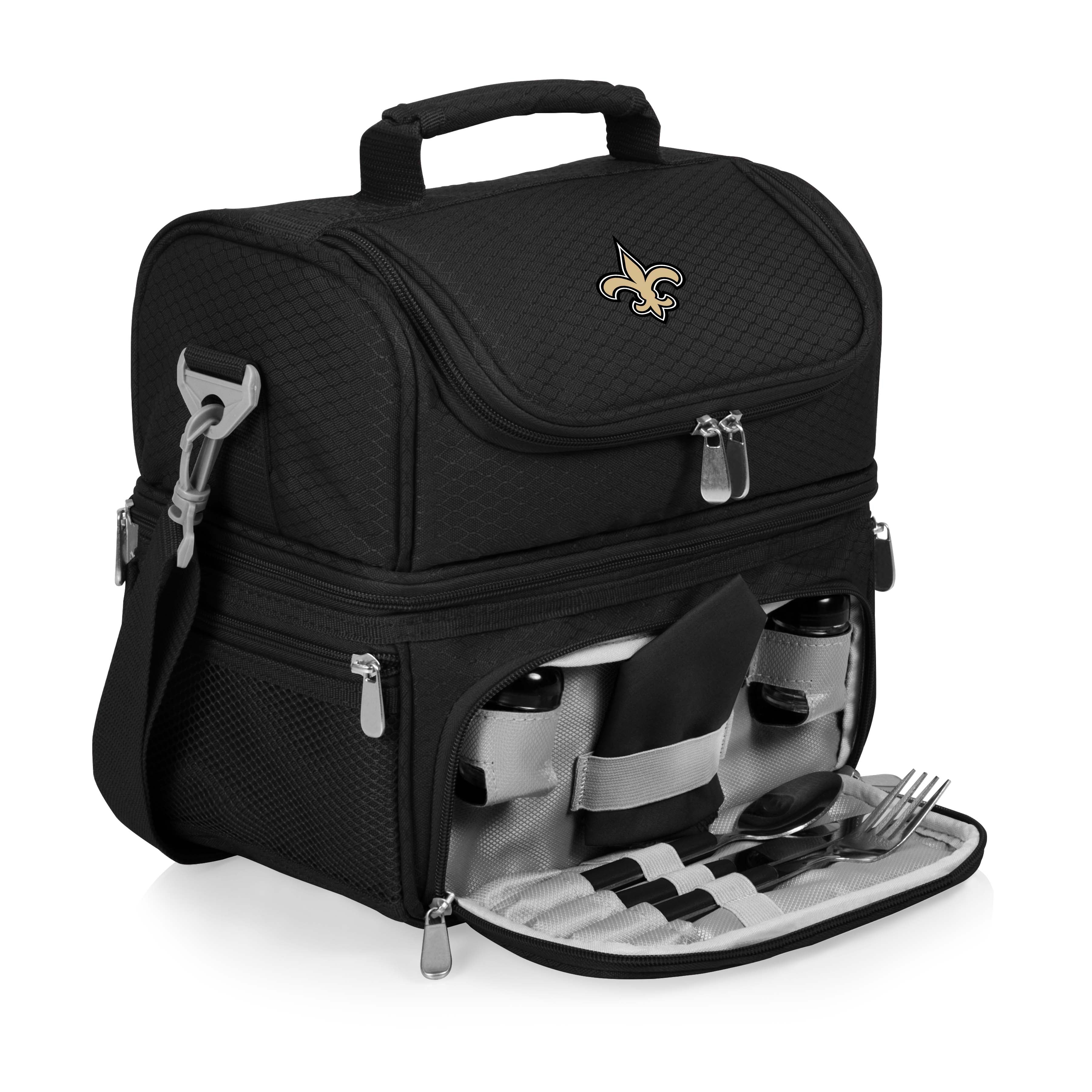 New Orleans Saints - Pranzo Lunch Bag Cooler with Utensils