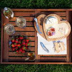 Heart Cheese Cutting Board & Tools Set