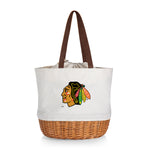 Coronado Canvas and Willow Basket Tote