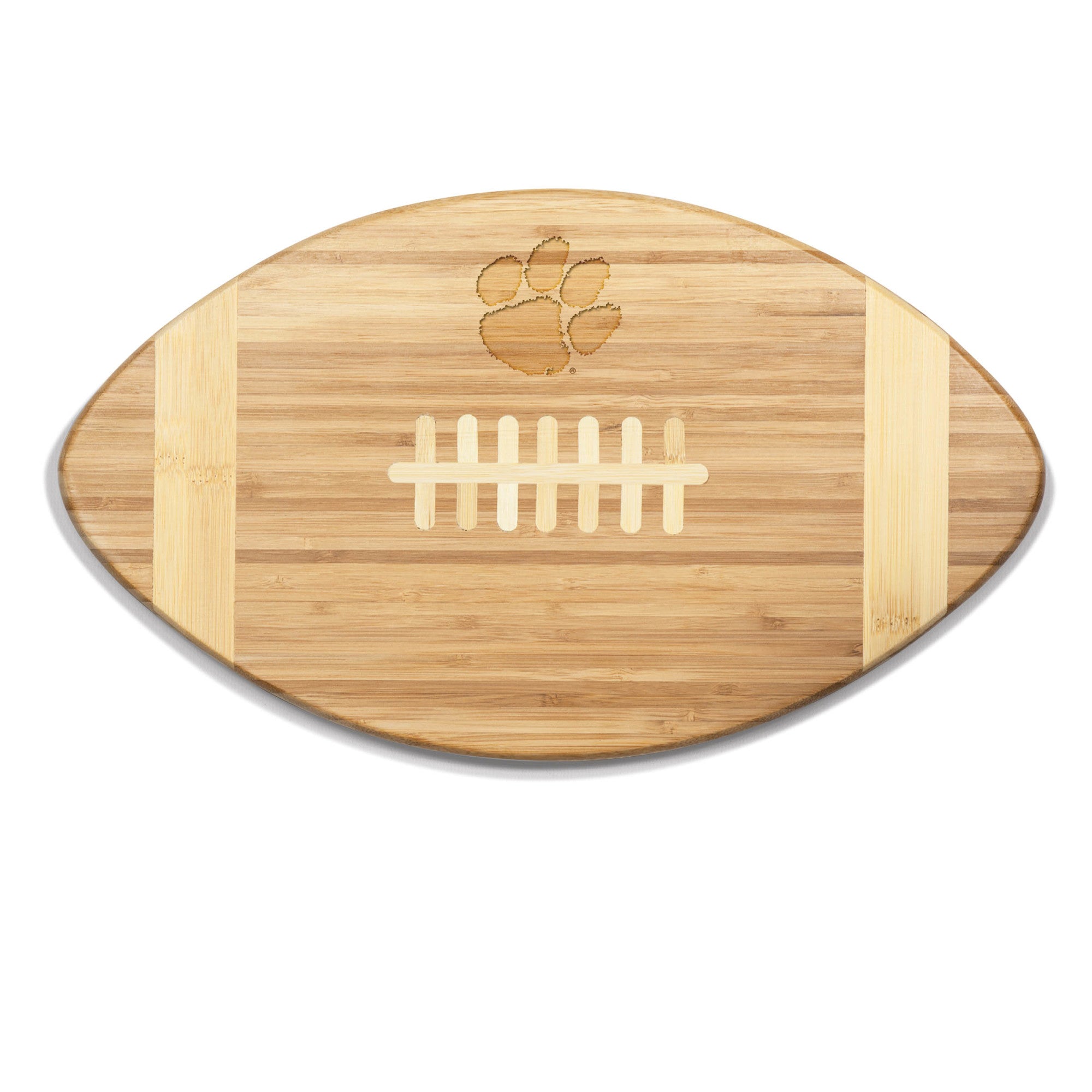 Clemson Tigers Logo - Touchdown! Football Cutting Board & Serving Tray