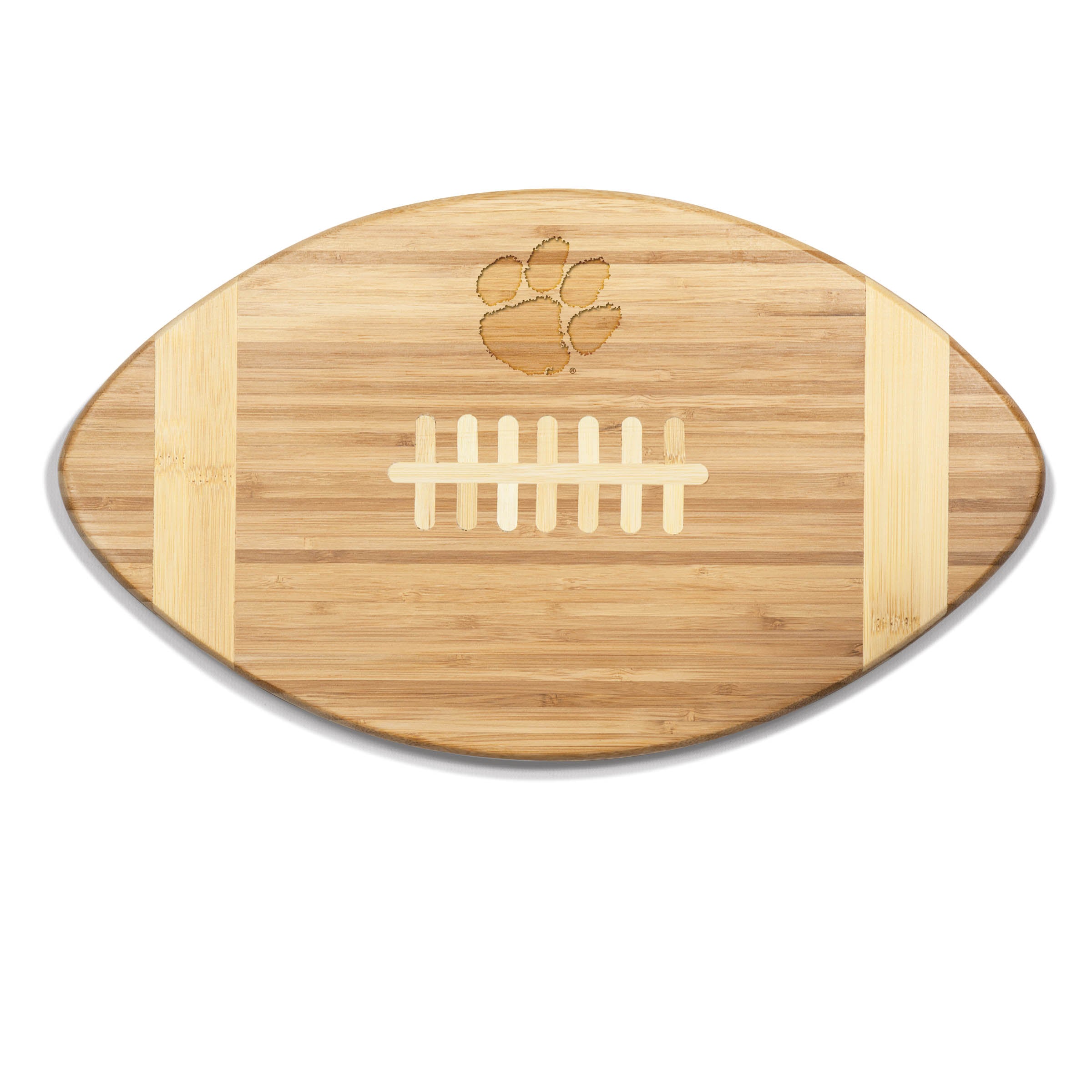 Clemson Tigers Logo - Touchdown! Football Cutting Board & Serving Tray