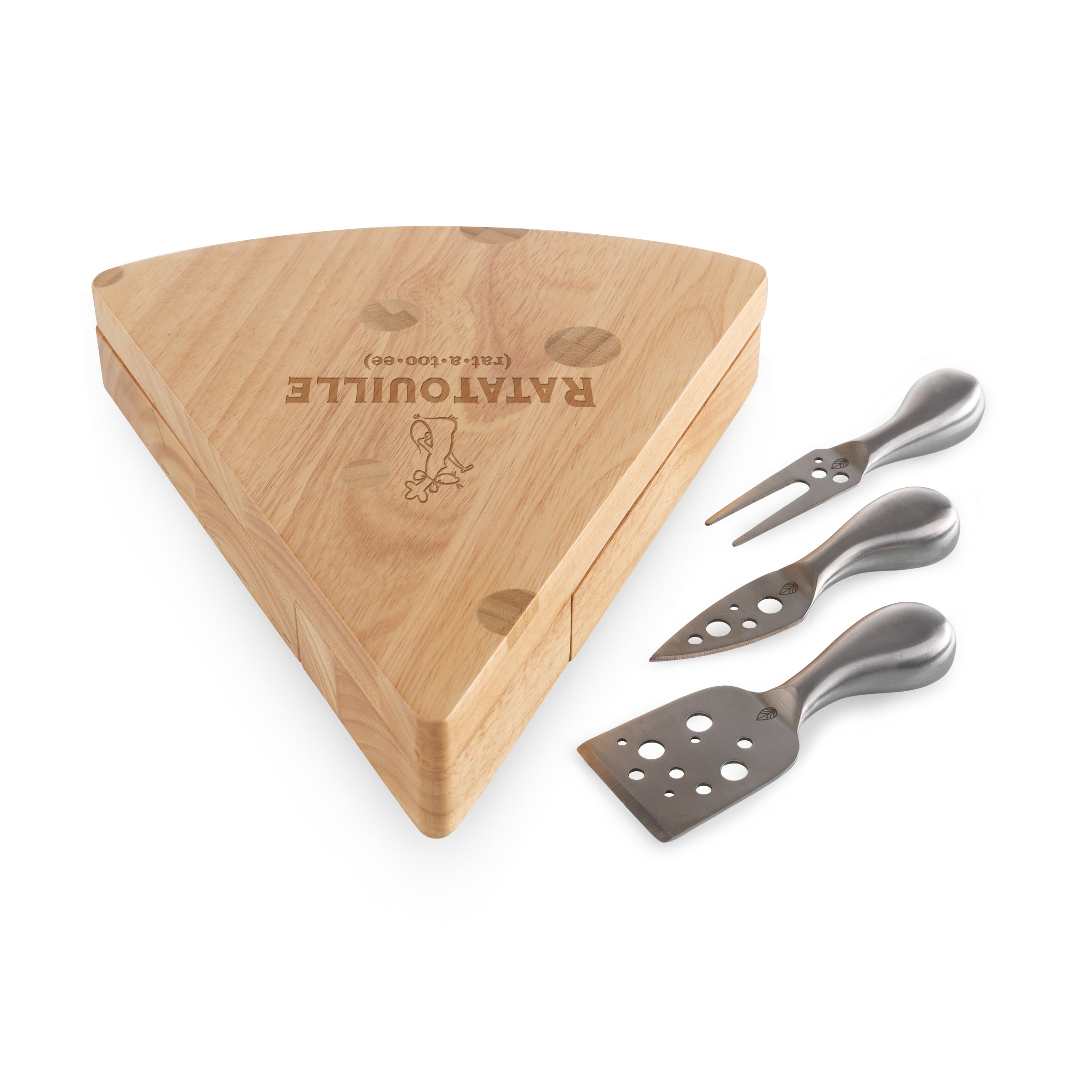Ratatouille - Swiss Cheese Cutting Board & Tools Set