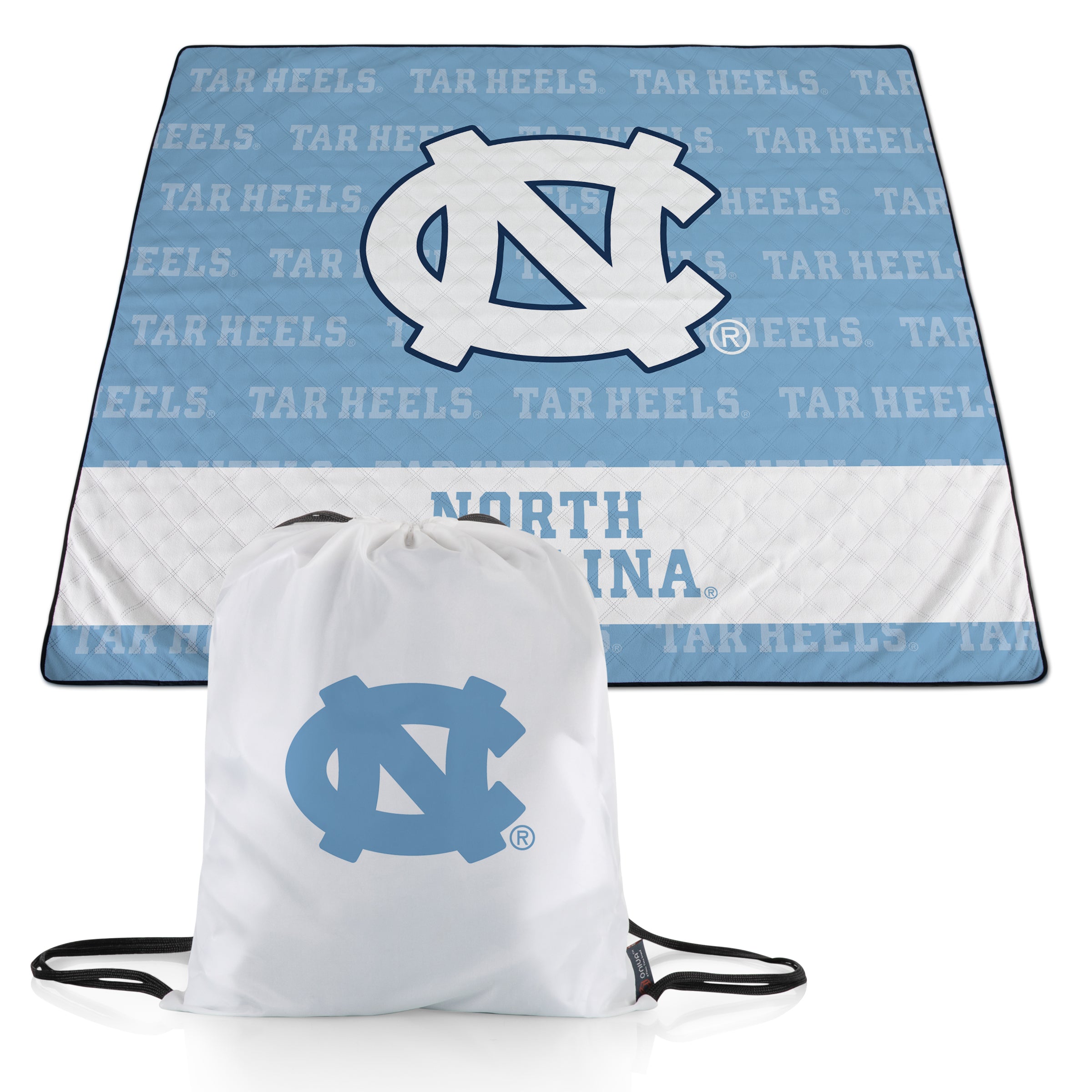 North Carolina Tar Heels - Impresa Picnic Blanket