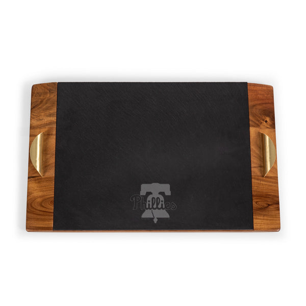 Philadelphia Phillies - Covina Acacia and Slate Serving Tray