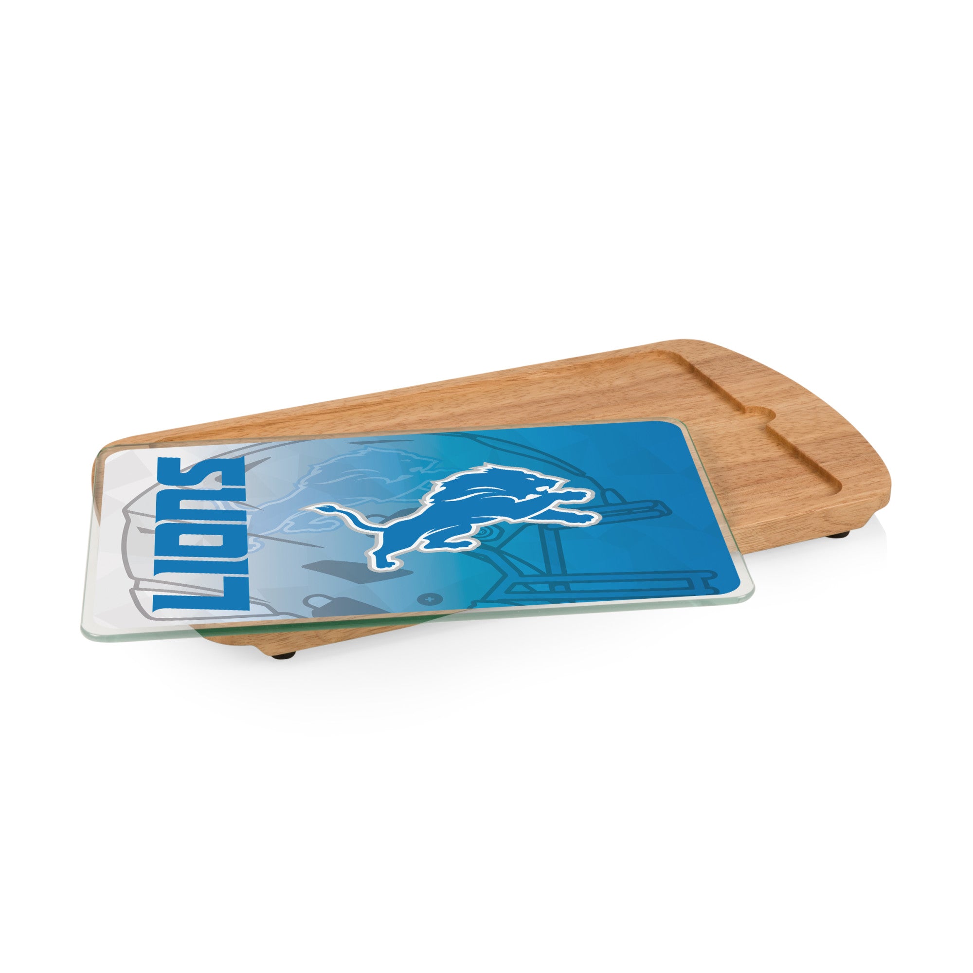 Detroit Lions - Billboard Glass Top Serving Tray