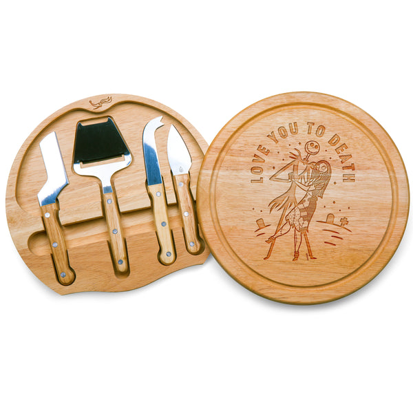 Nightmare Before Christmas Jack & Sally - Circo Cheese Cutting Board & Tools Set