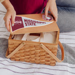 Mississippi State Bulldogs - Poppy Personal Picnic Basket