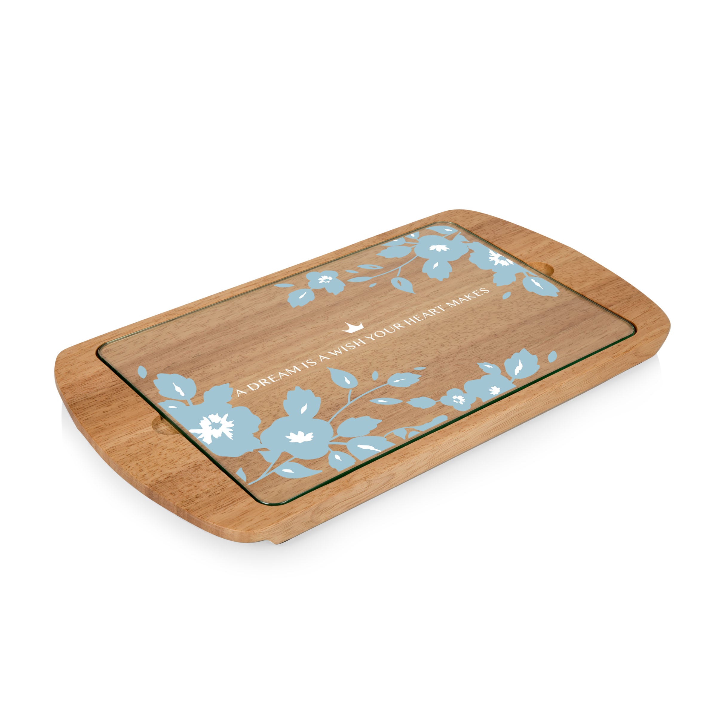 Cinderella - Billboard Glass Top Serving Tray