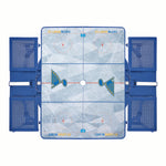 St Louis Blues - Picnic Table Portable Folding Table with Seats