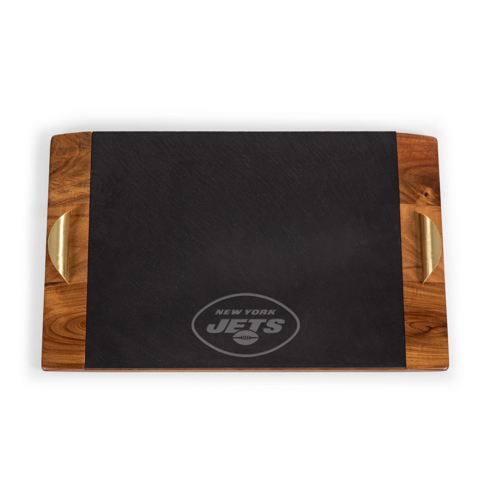 New York Jets - Covina Acacia and Slate Serving Tray